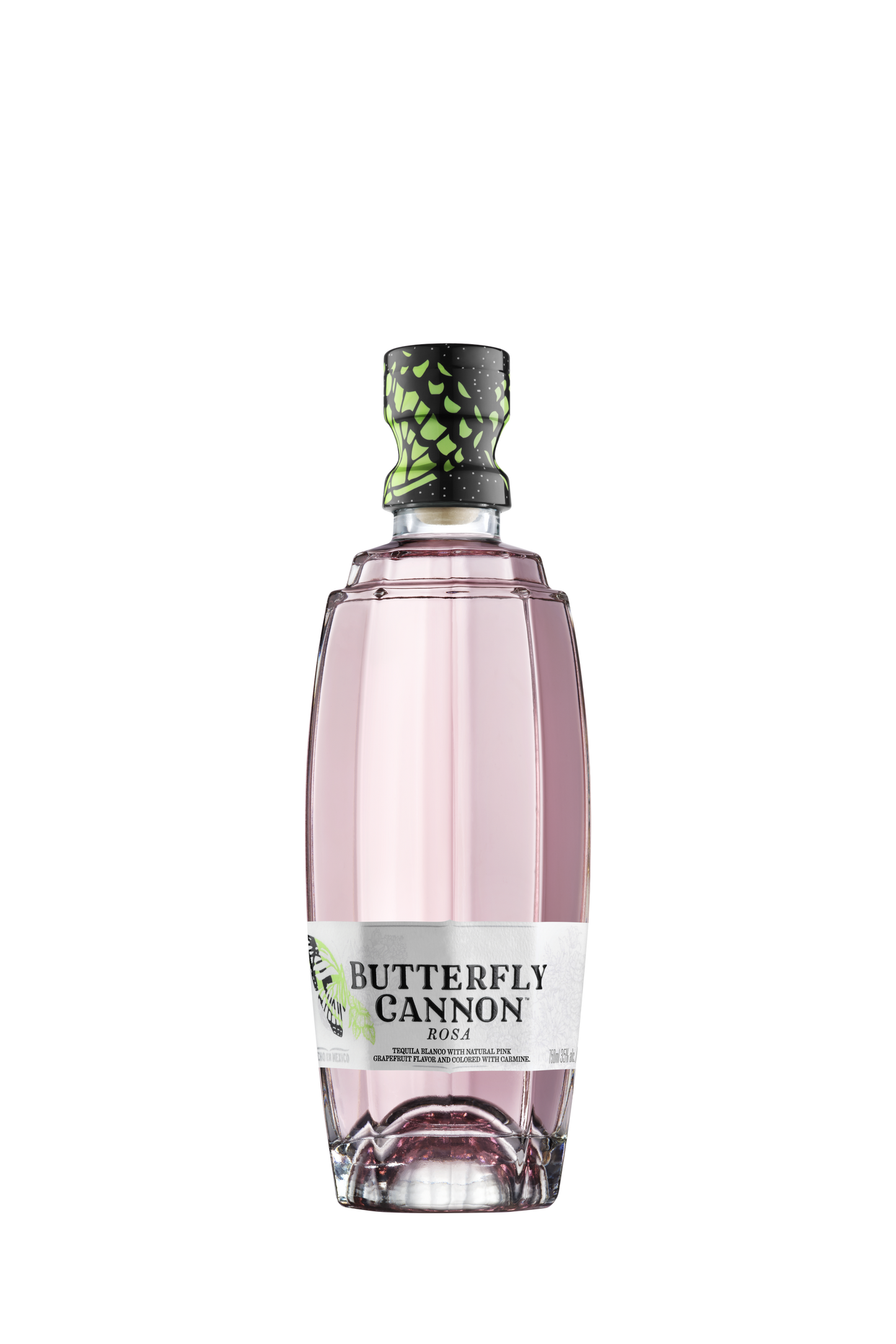 Butterfly Cannon Rosa tequila