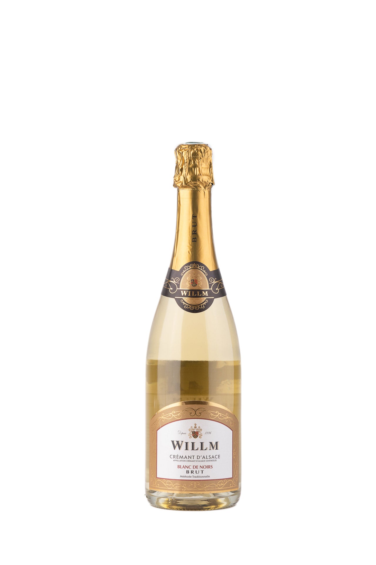 Putojantis sausas vynas WILLM CREMANT BLANC DE NOIRS AOC